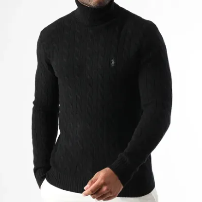 Men's turtleneck sweater