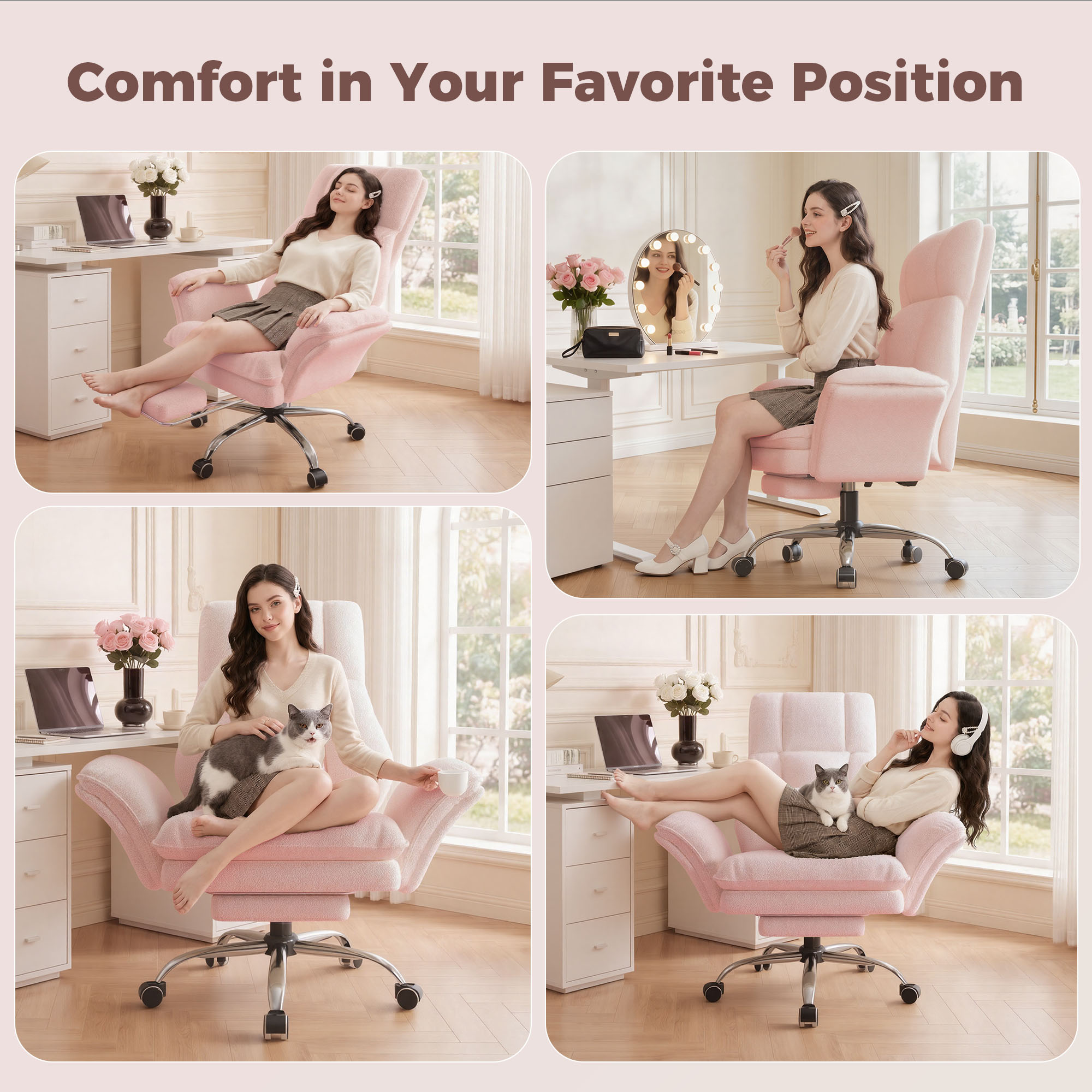 Teddy Velvet Cloud Chair