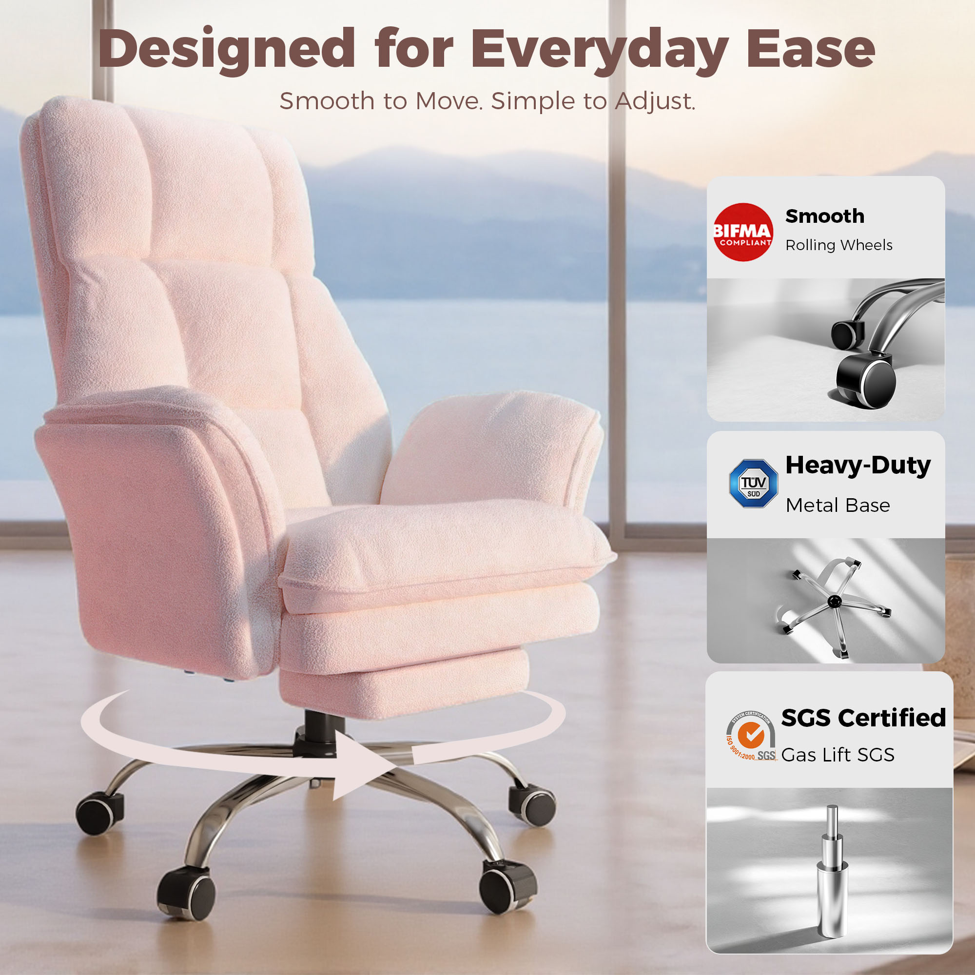 Teddy Velvet Cloud Chair