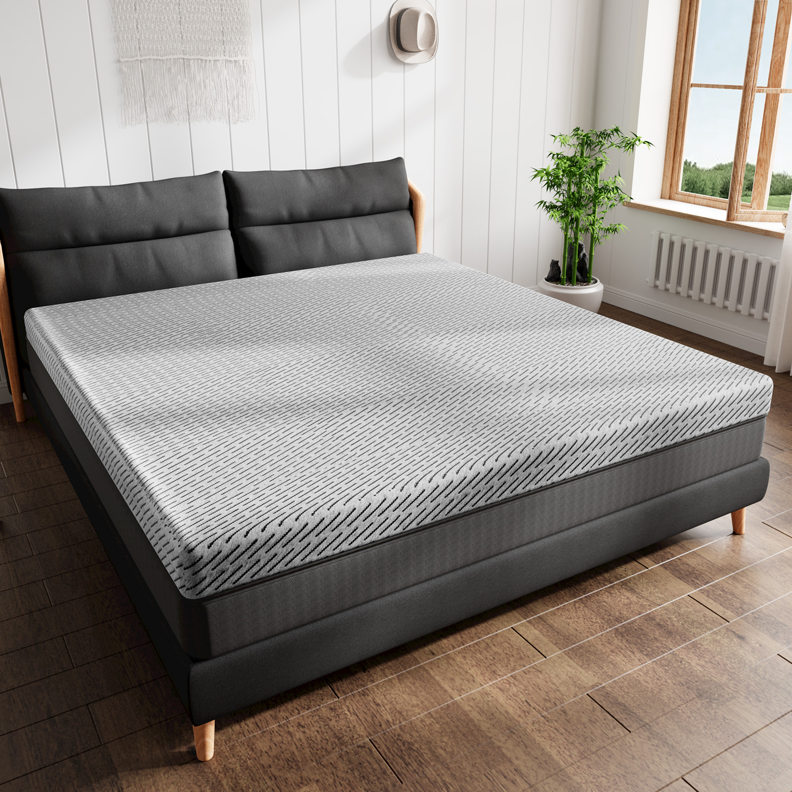 Bamboo mattress topper