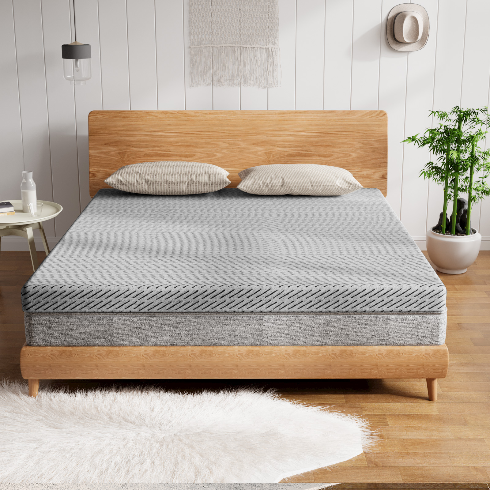 Bamboo mattress topper