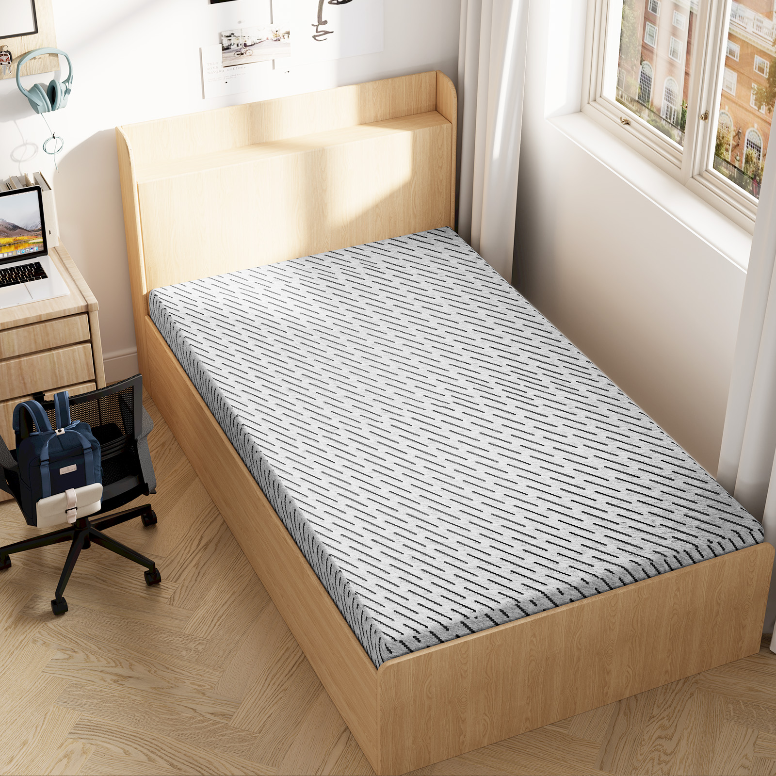 Bamboo mattress topper