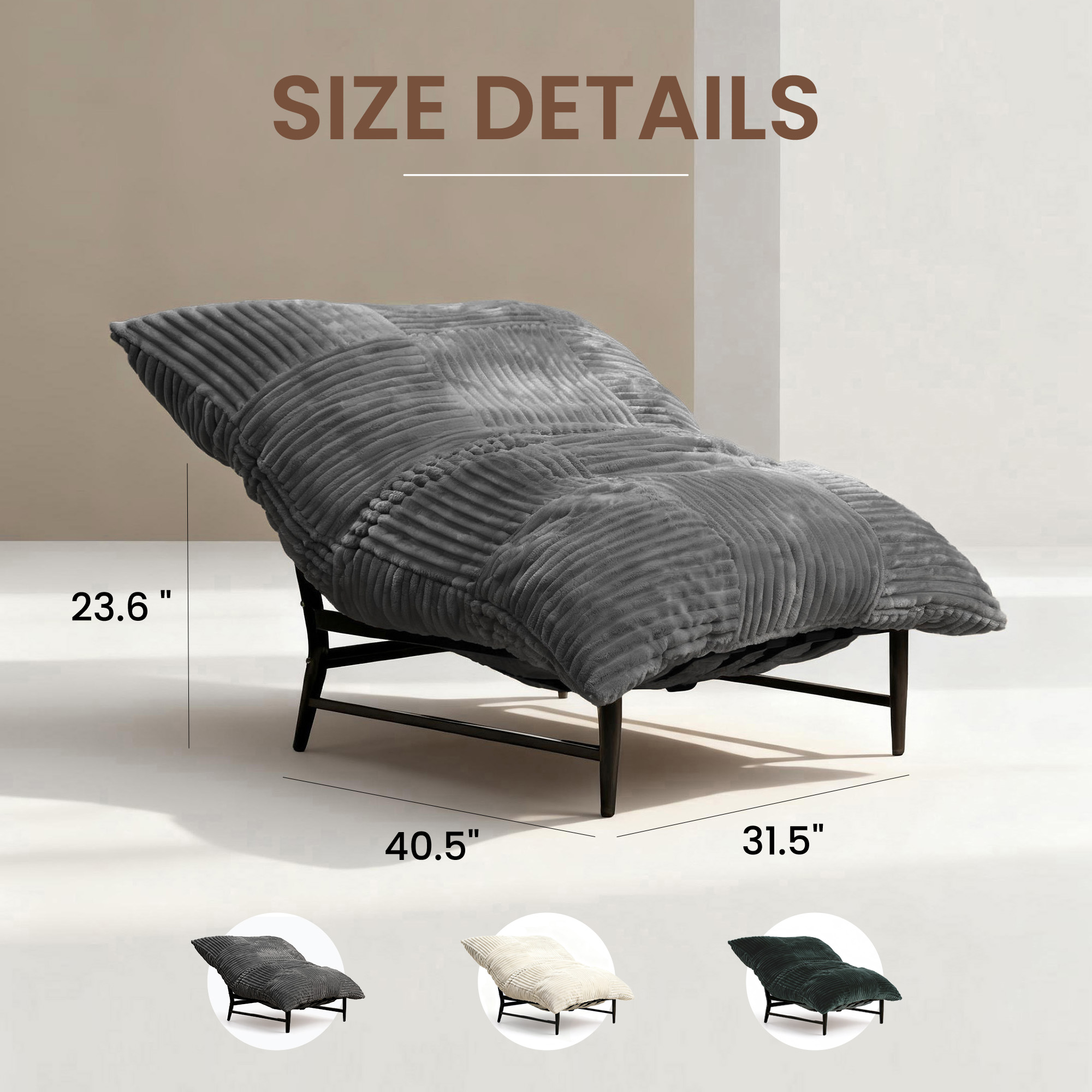 Giant Bean Bag Chair & Sofa Bed