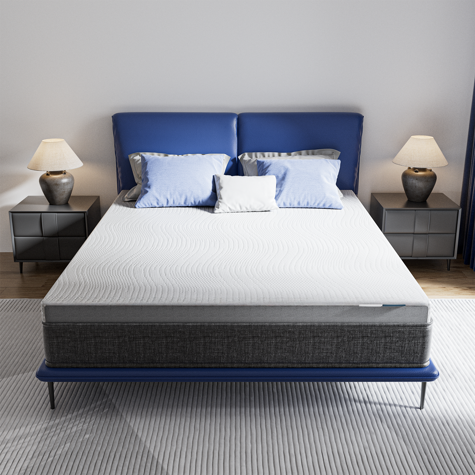 Cooling Mattress Top Single Bed XL Size 5.08cm