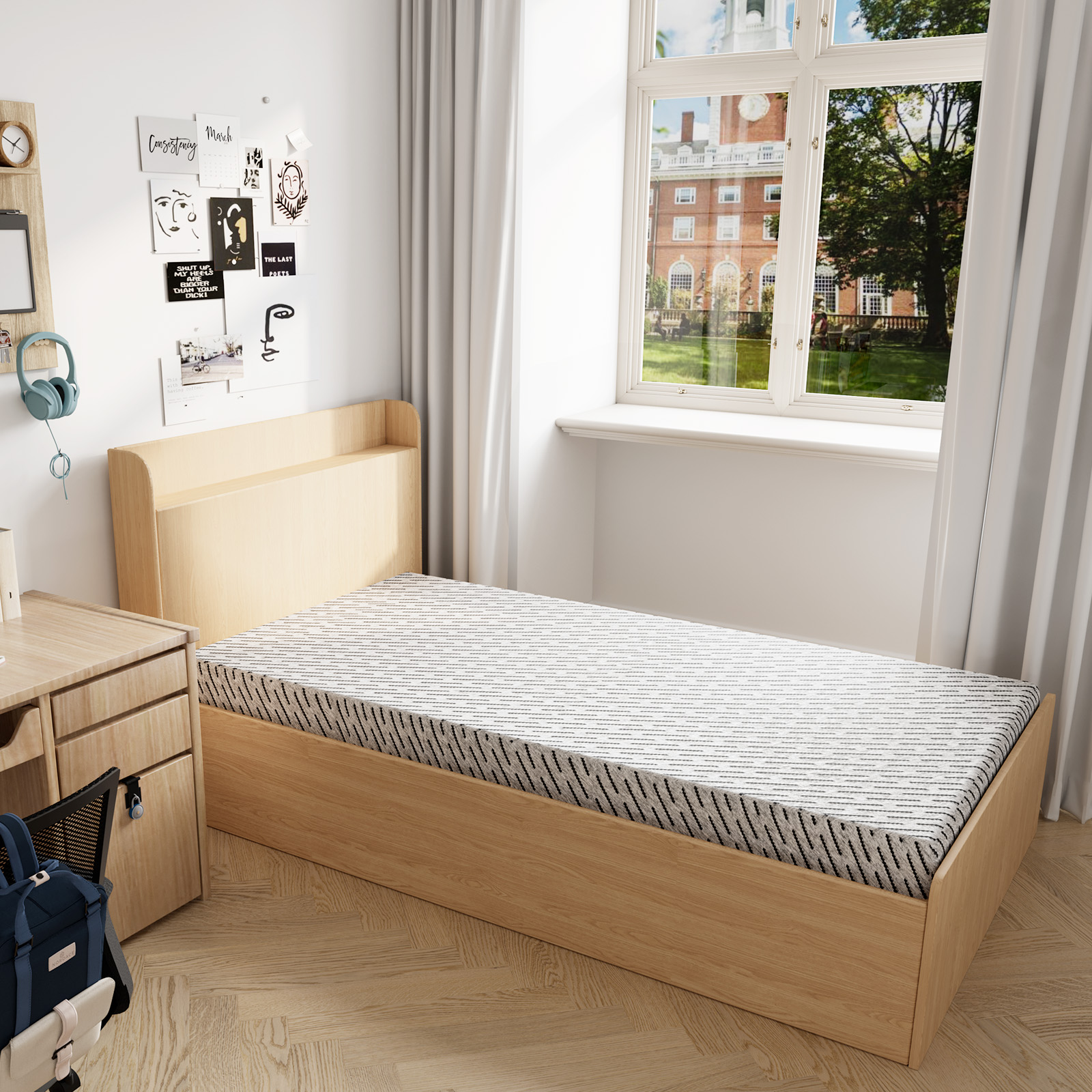 Bamboo mattress topper