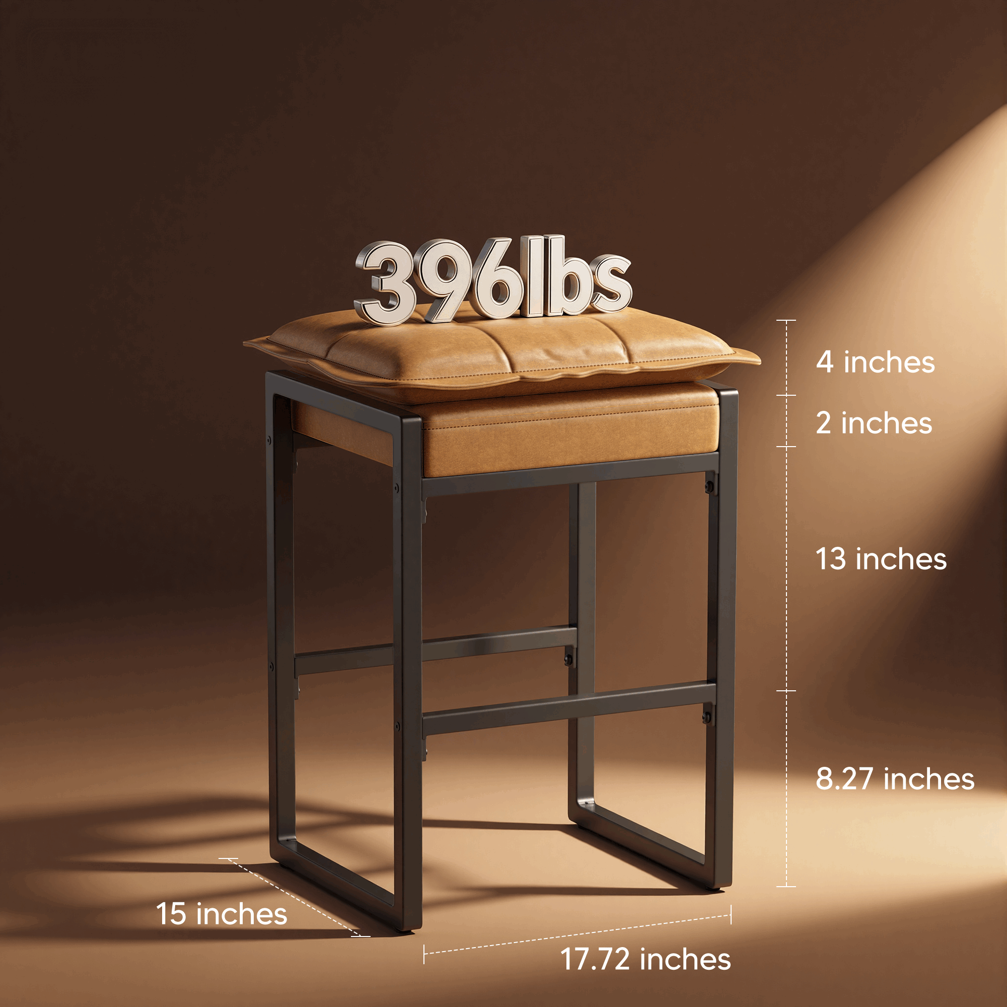 Height Bar Stools & Double-Layer Cloud Soft Cushion