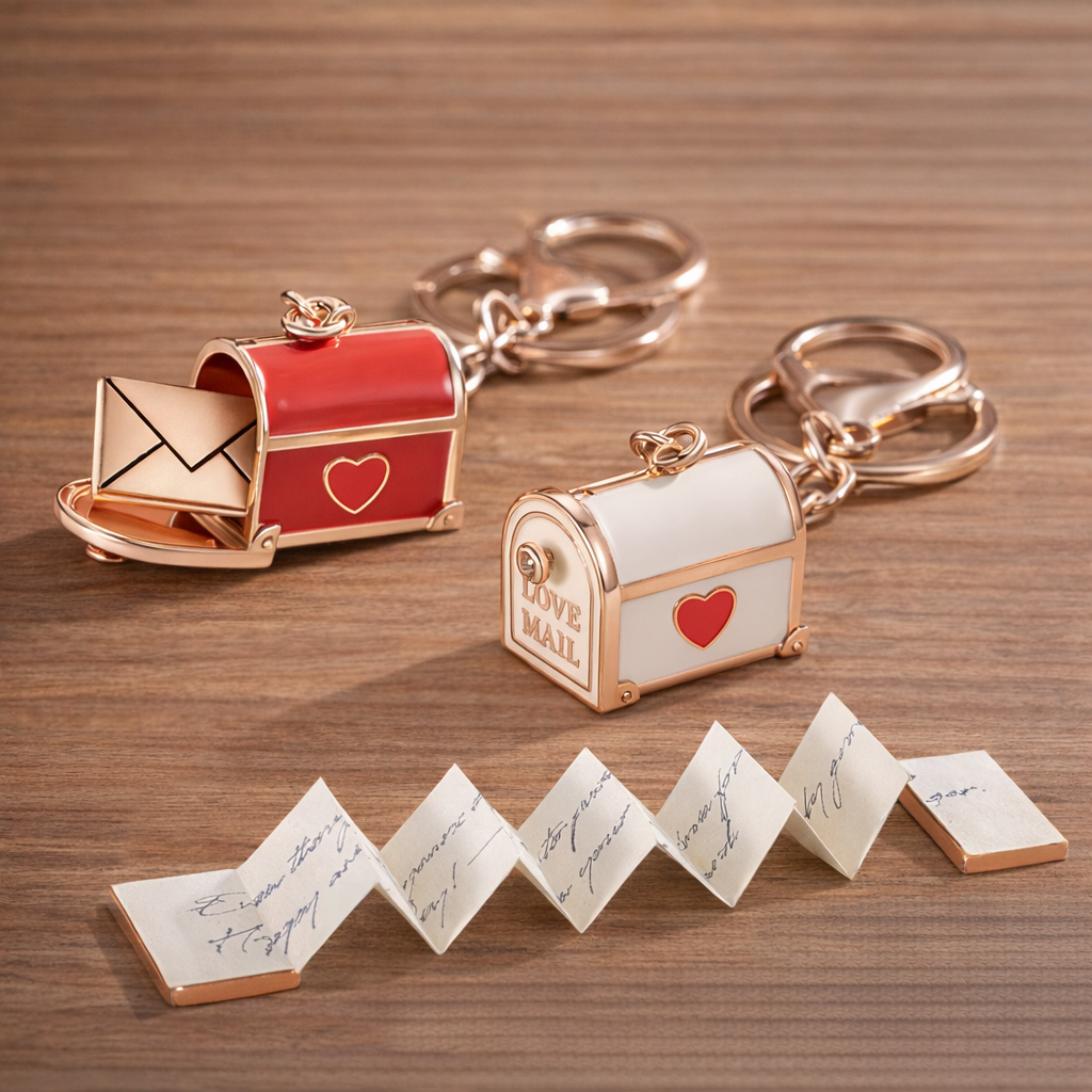 Love Mailbox Keychain