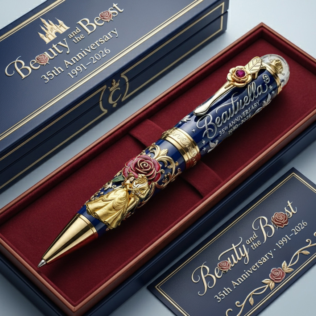 Beauty and the Beast 35th Anniversary Commemorative Ballpoint Pen