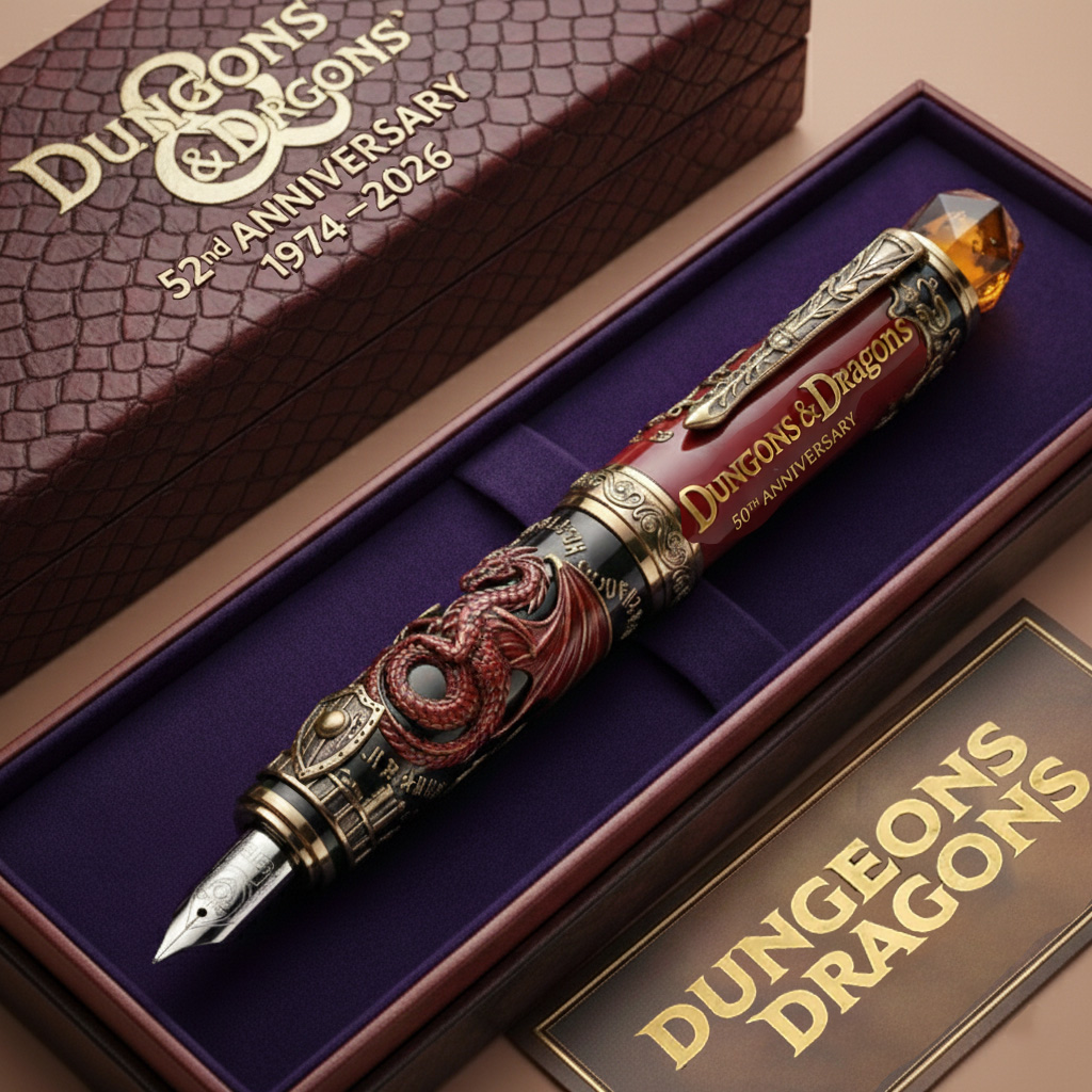 Dungeons & Dragons 52nd Anniversary Fountain Pen
