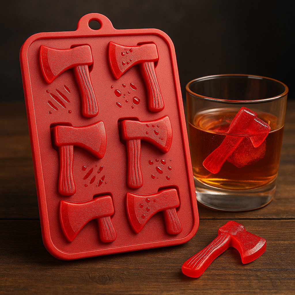 Bloody Axe Ice Mold