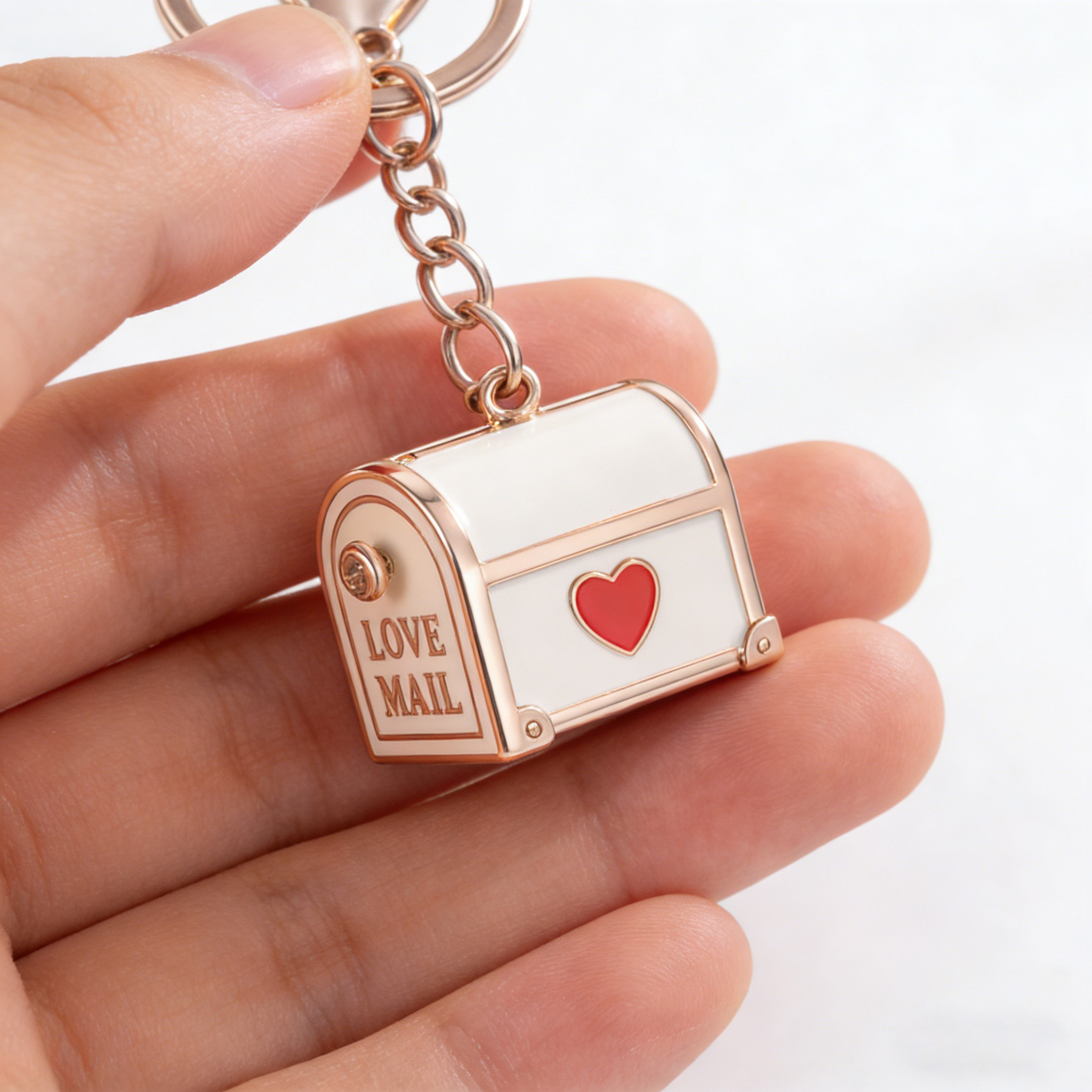 Love Mailbox Keychain