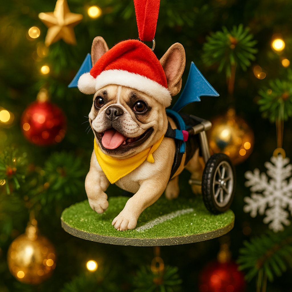  Run with Hope – Christmas Dog Ornament Collection