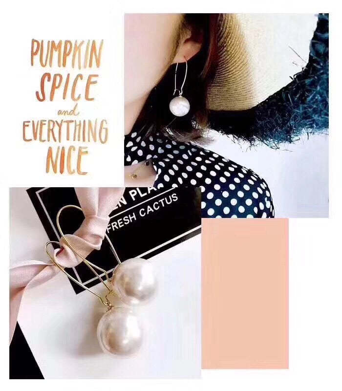 Vermeil Freshwater Pearl Earrings - Timeless Pearl