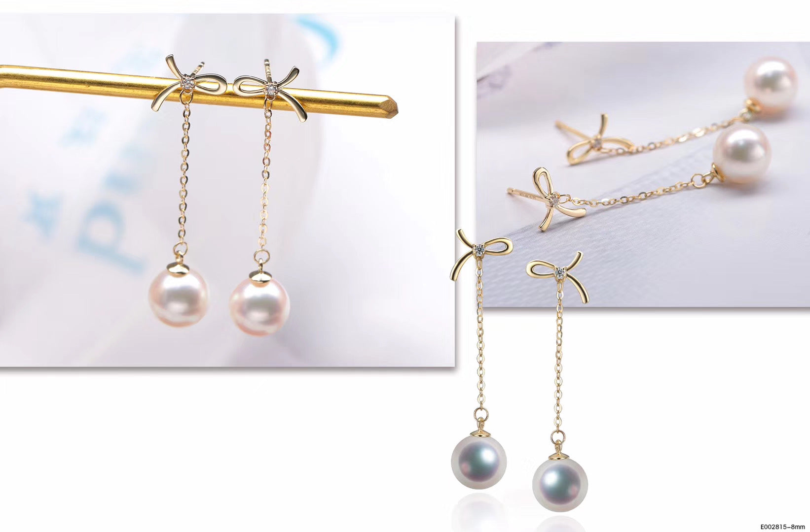 G14K Freshwater Pearl Earrings - Timeless Pearl