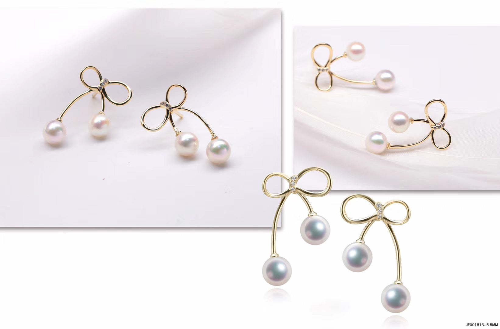 G14K Freshwater Pearl Earrings - Timeless Pearl