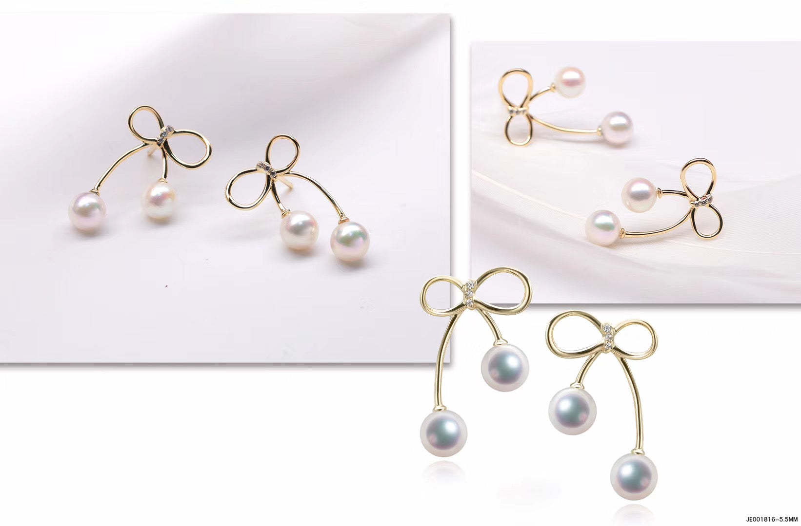G14K Freshwater Pearl Earrings - Timeless Pearl