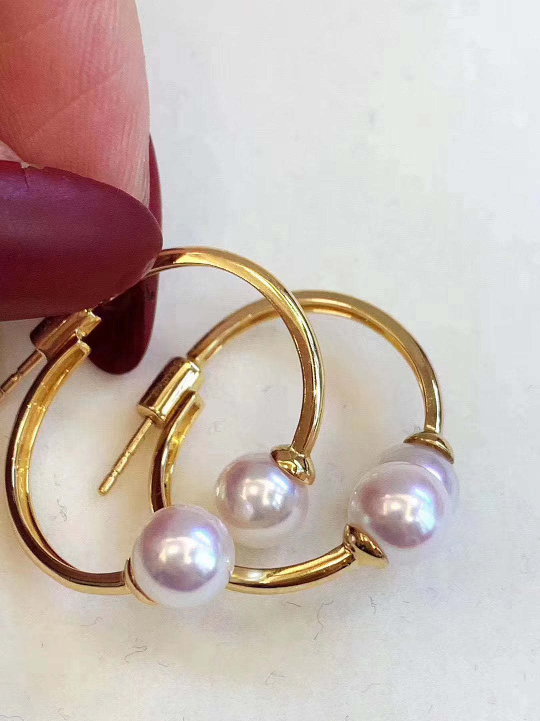 G14K Freshwater Pearl Earrings - Timeless Pearl