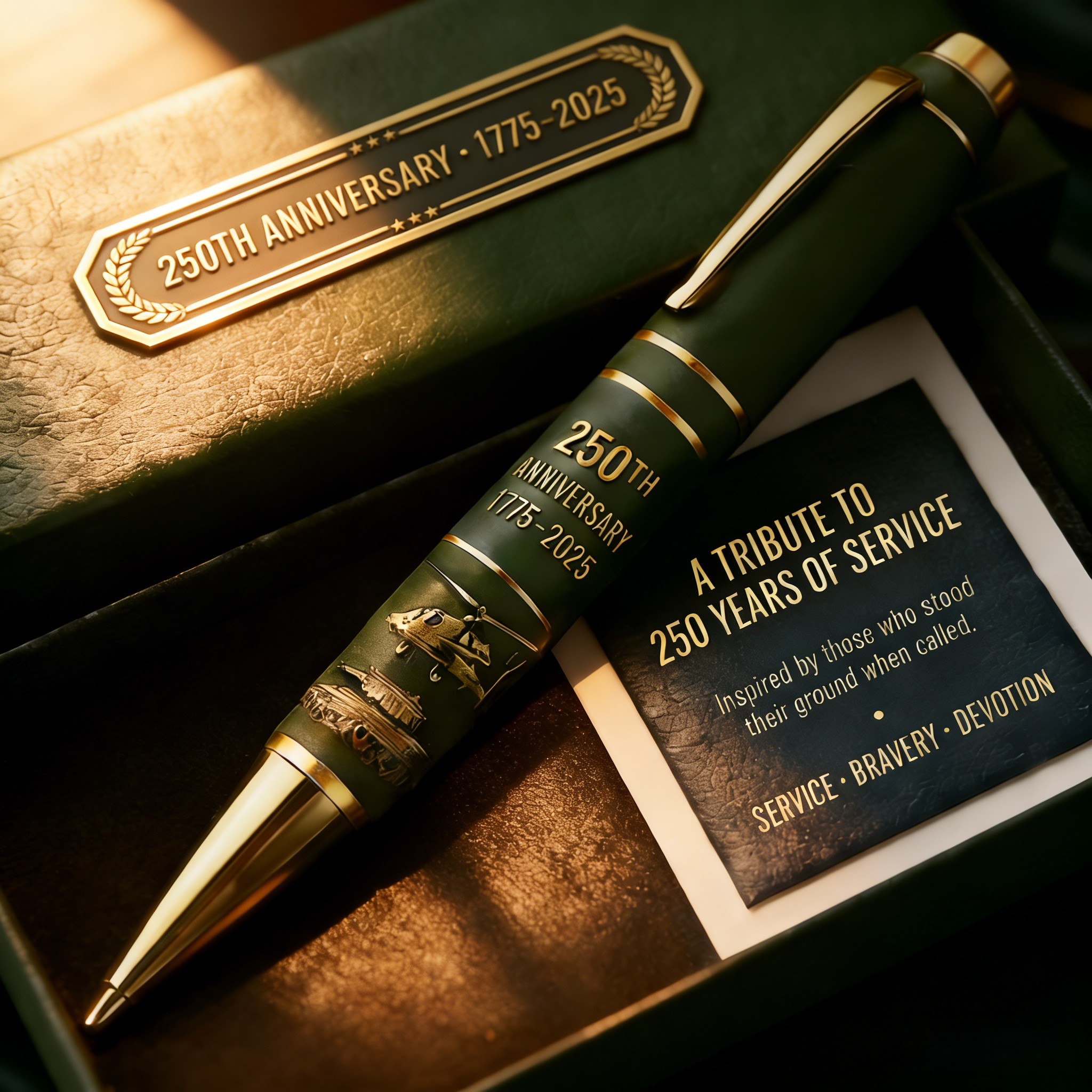 250th Anniversary Olive Guardian Commemorative Pen