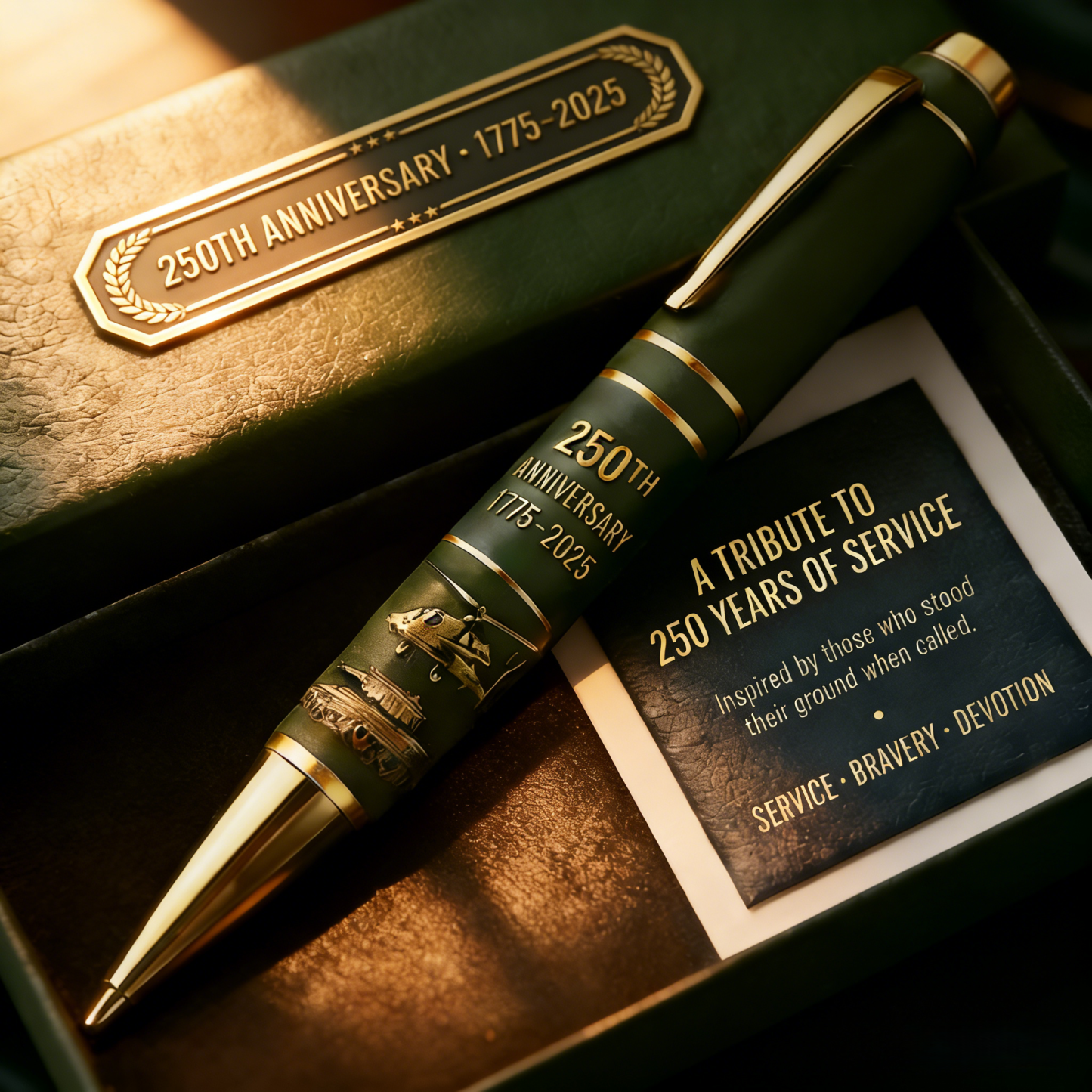 250th Anniversary Olive Guardian Commemorative Pen