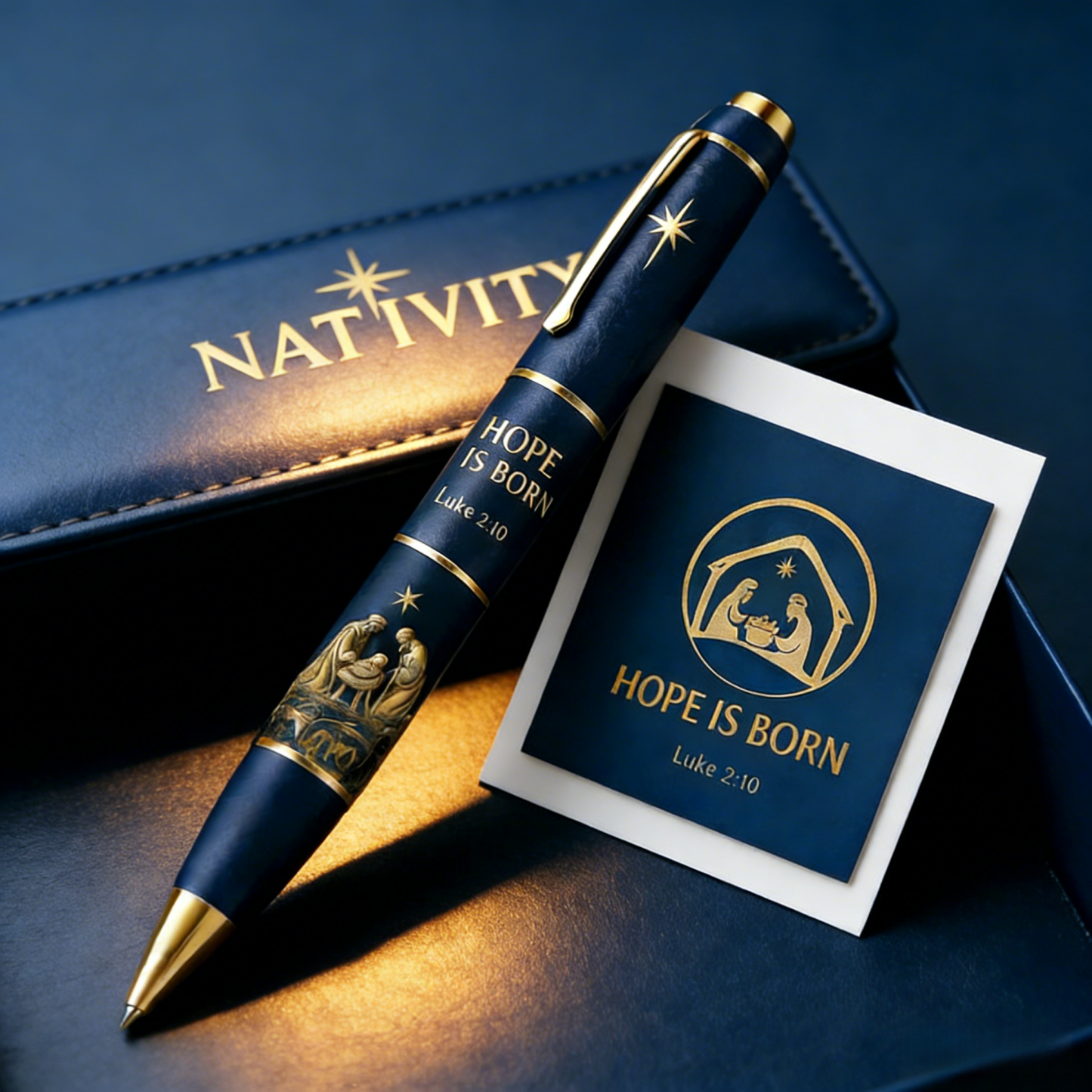Nativity “Hope Is Born” Commemorative Pen