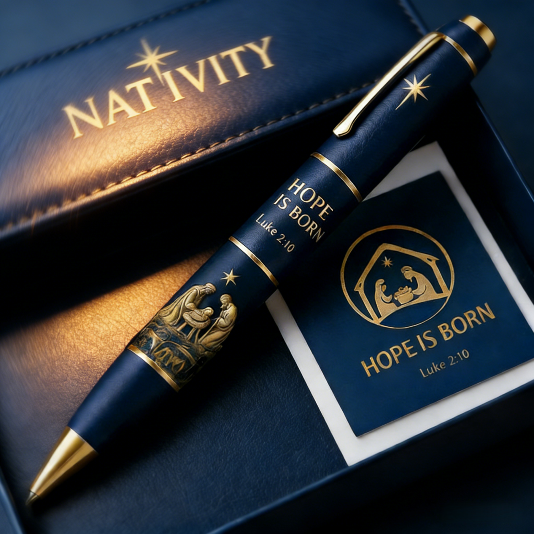 Nativity “Hope Is Born” Commemorative Pen