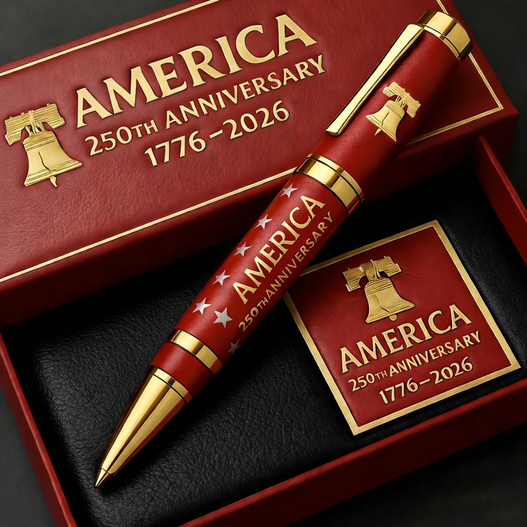 America Red Commemorative Pen