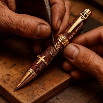 ✝️ God's Blessing Bible Commemorative Pen🖋️