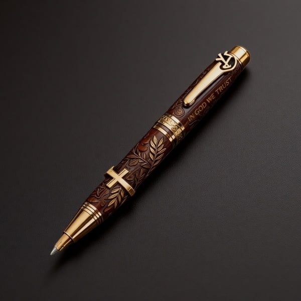 ✝️ God's Blessing Bible Commemorative Pen🖋️