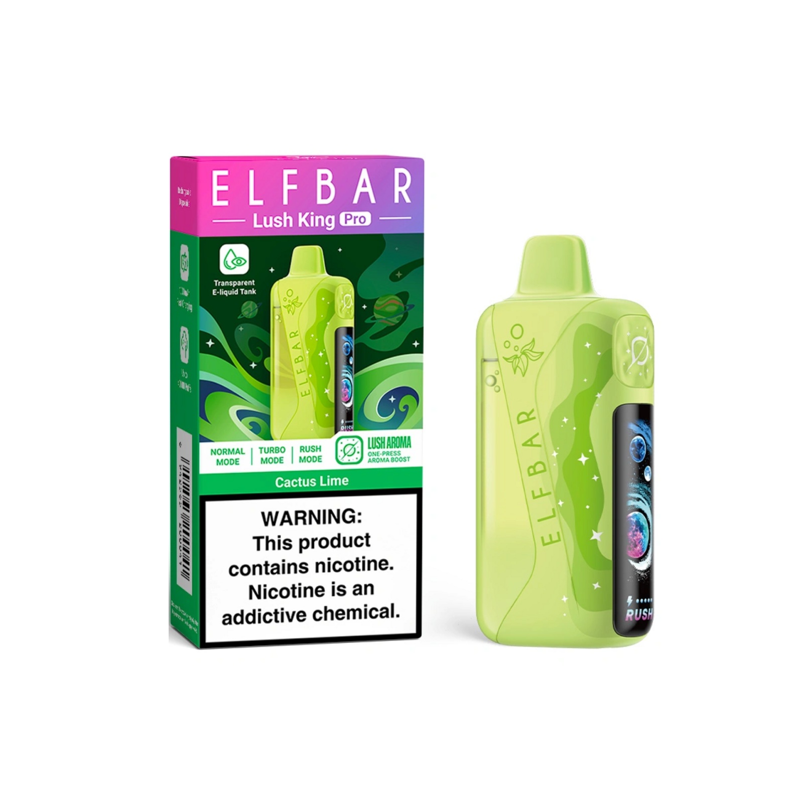 Elf Bar Lush King Pro Disposable Vape 3 Modes 40000 Puffs