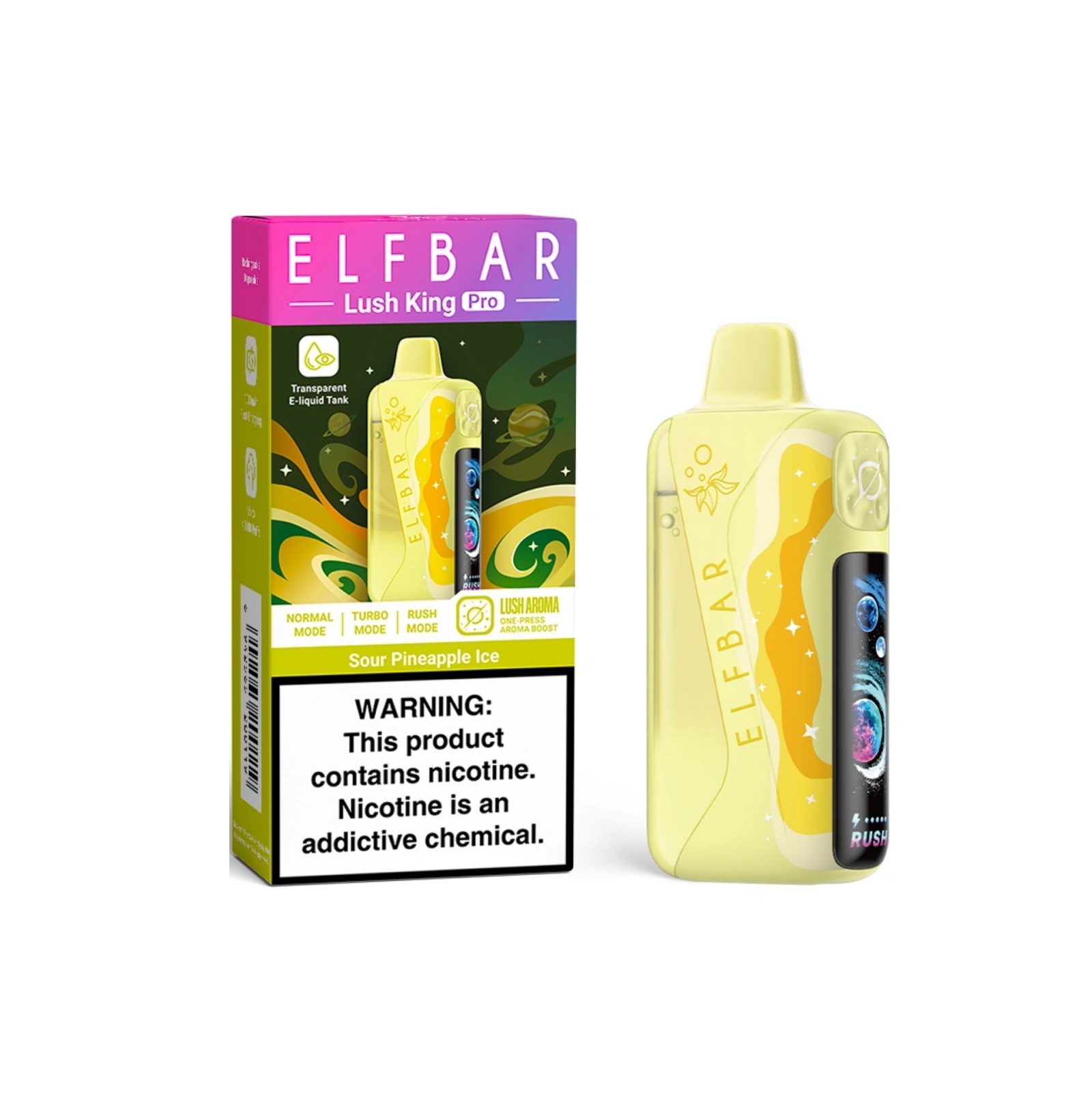 Elf Bar Lush King Pro Disposable Vape 3 Modes 40000 Puffs
