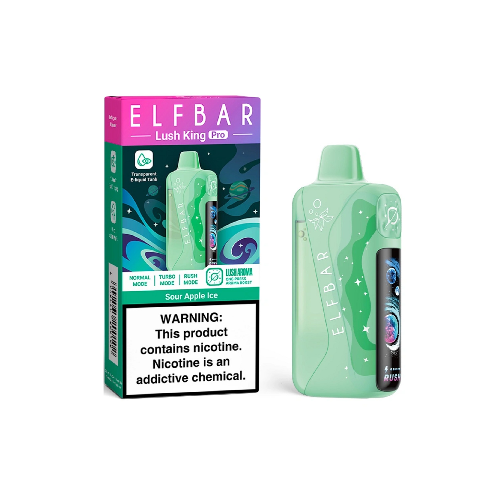 Elf Bar Lush King Pro Disposable Vape 3 Modes 40000 Puffs