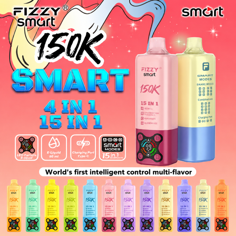 Fizzy 150K Disposable Vape 80ml 2%