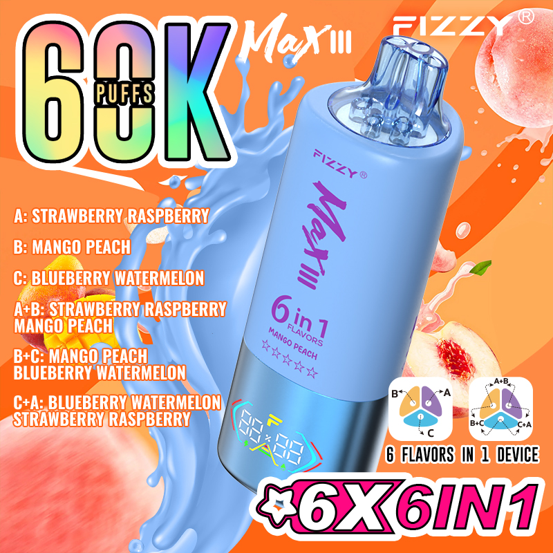 Fizzy 60000 Puffs 60ml (EU Warehouse)