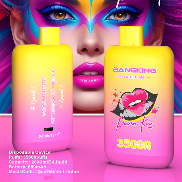 Coming Soon 10PCS Bang King 35K 2 in 1 Flavor