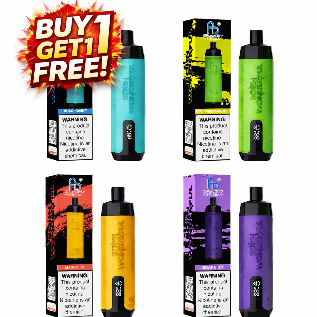 [10pcs] Fumot RandM Shisha 10000 Puffs Disposable Vape 18ml 0.8%