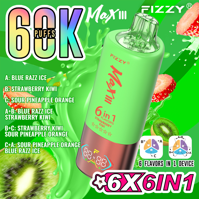 Fizzy 60000 Puffs 60ml (EU Warehouse)
