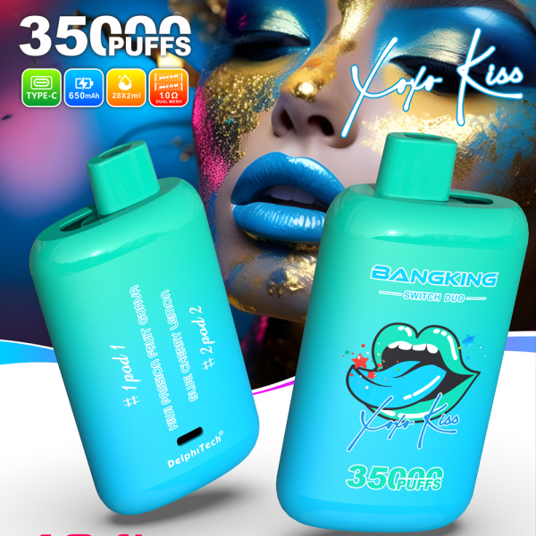 Coming Soon 10PCS Bang King 35K 2 in 1 Flavor