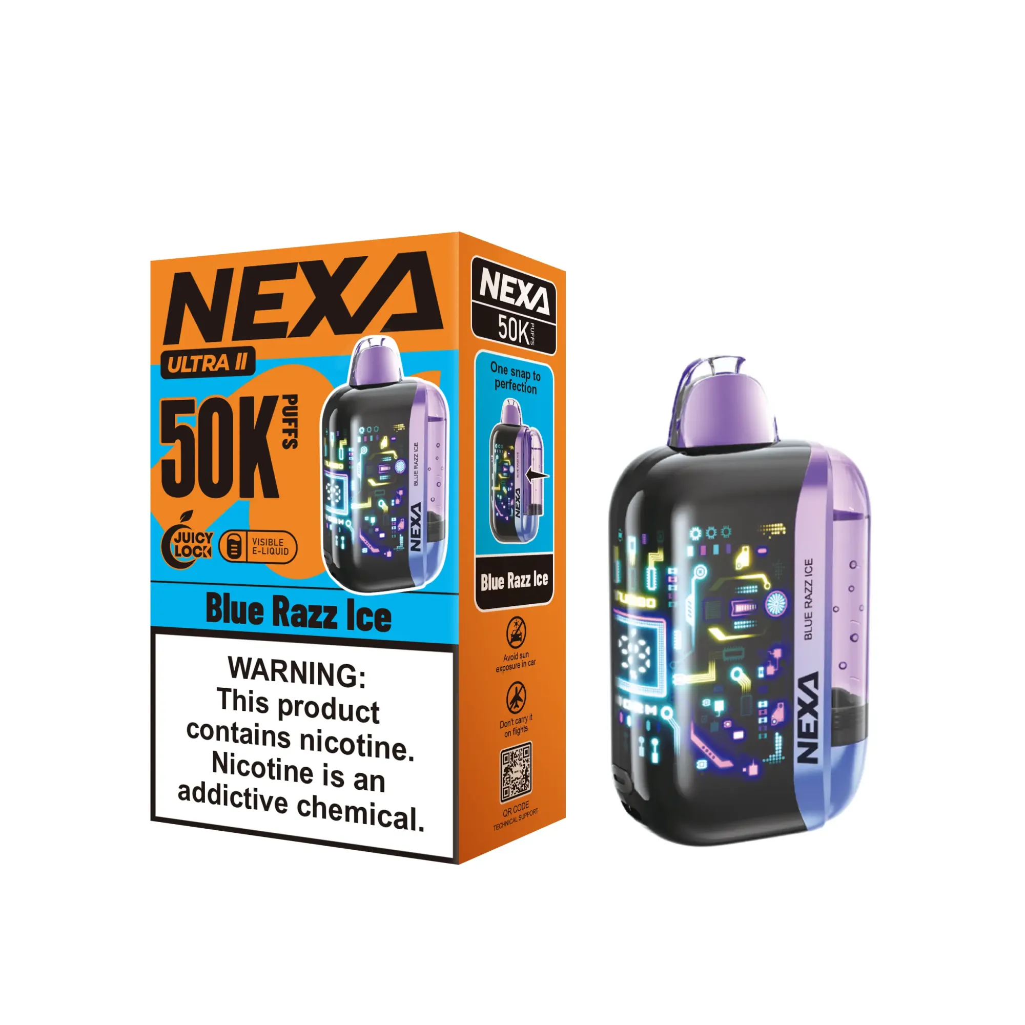 Nexa Ultra II 50K Disposable Vape (5%, 50000 Puffs)