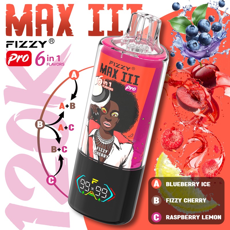 Fizzy 120K Disposable Vape 70ml 2% 