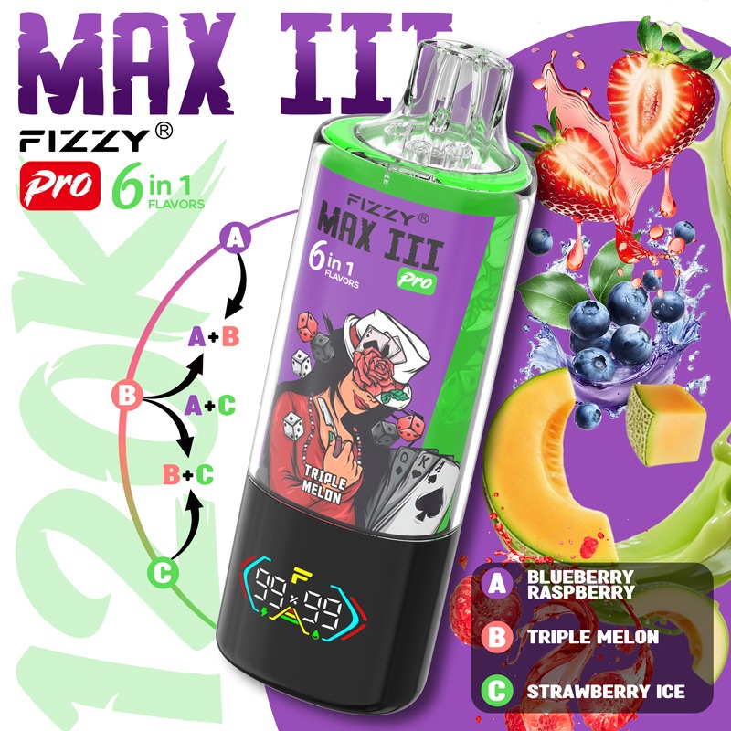 Fizzy 120K Disposable Vape 70ml 2% 