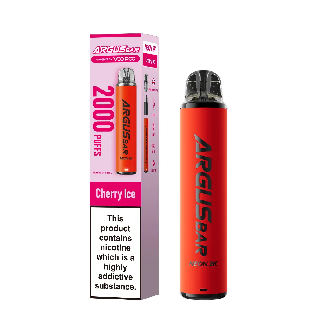 [10PCS] Argus Bar Neon 2K Disposable Vape 20mg 5ml 