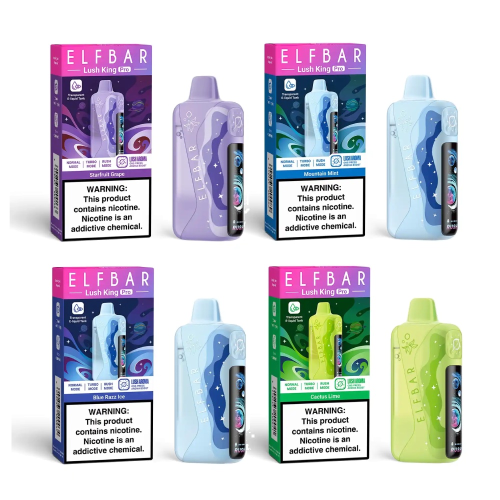 Elf Bar Lush King Pro Disposable Vape 3 Modes 40000 Puffs
