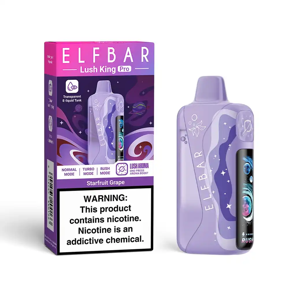 Elf Bar Lush King Pro Disposable Vape 3 Modes 40000 Puffs