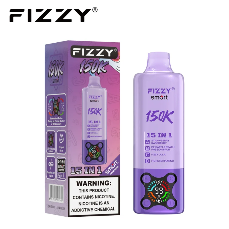 Fizzy 150K Disposable Vape 80ml 2%