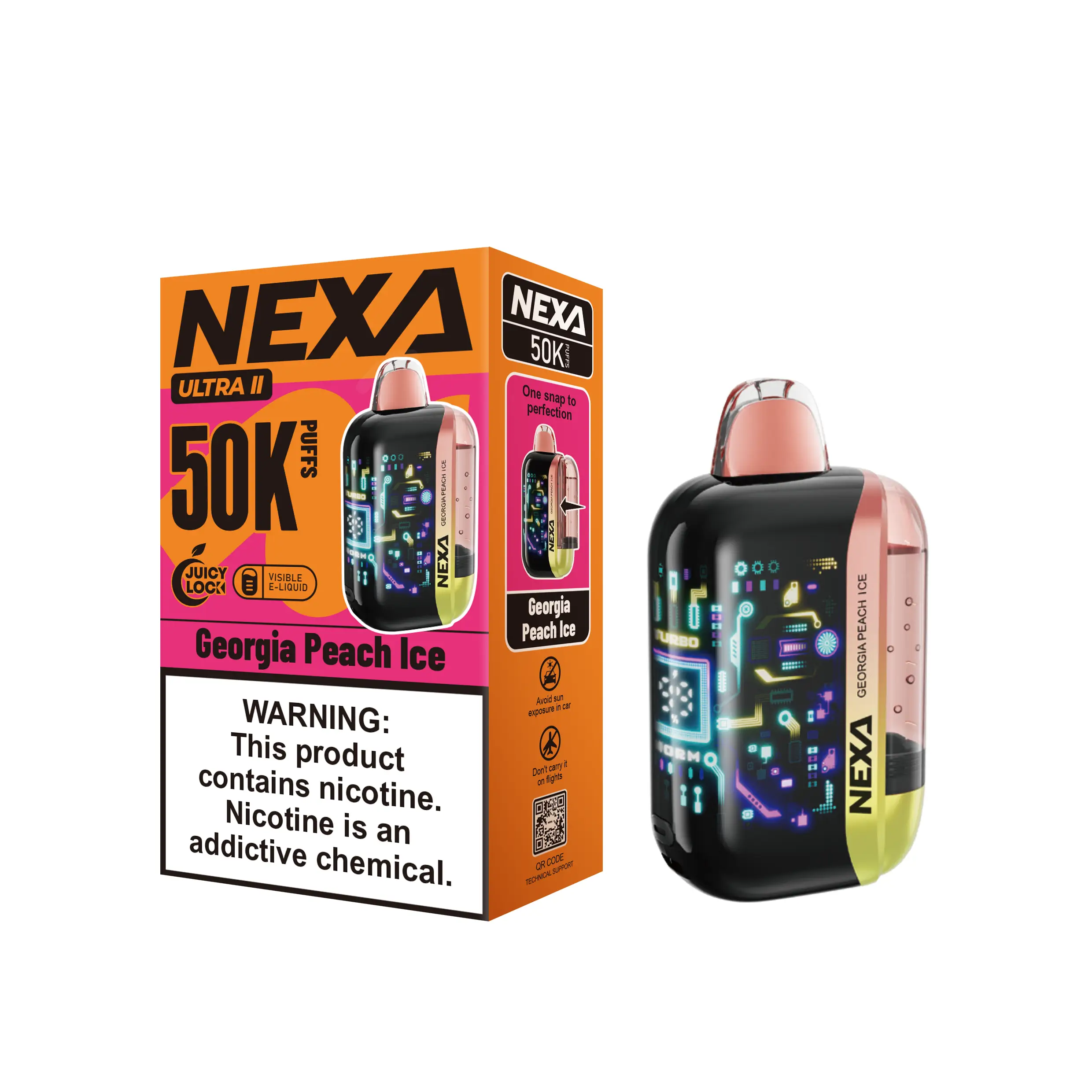 Nexa Ultra II 50K Disposable Vape (5%, 50000 Puffs)