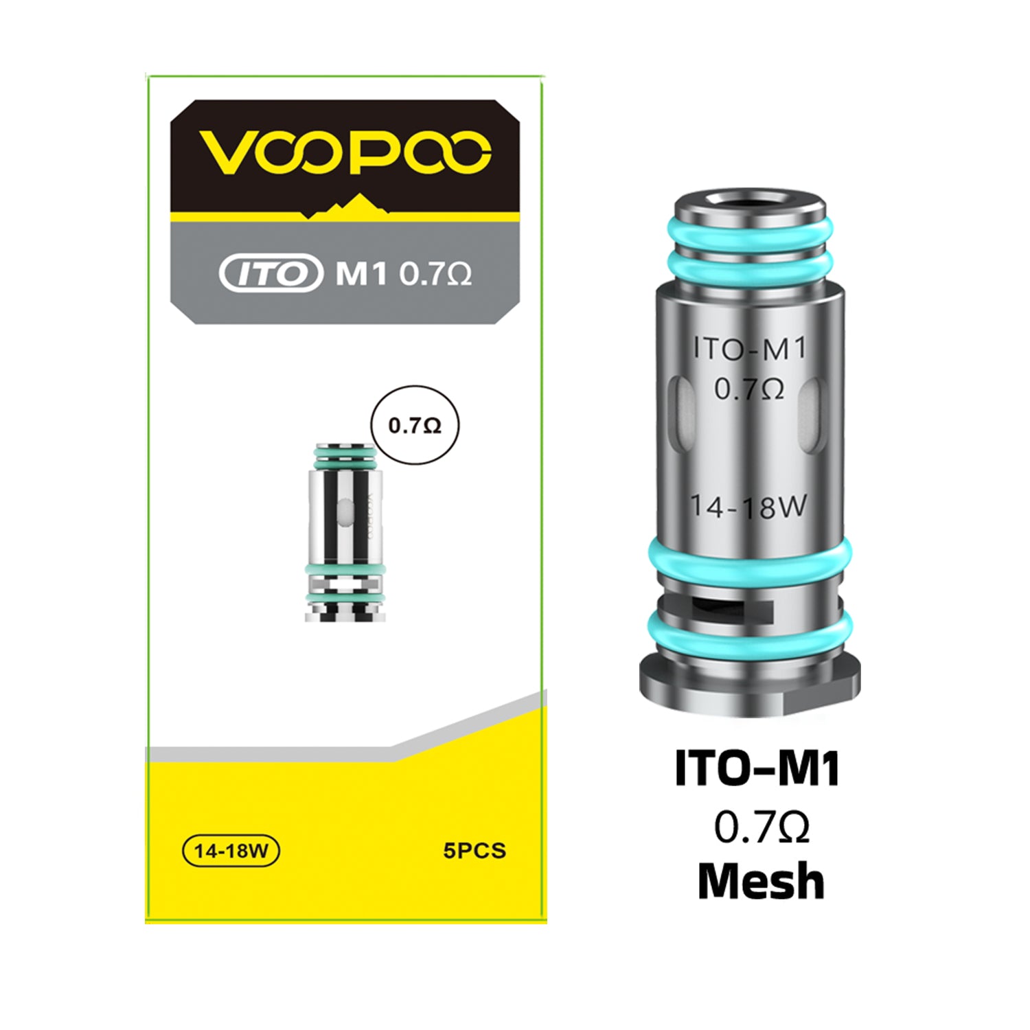 VOOPOO ITO Coils (5pcs/pack)