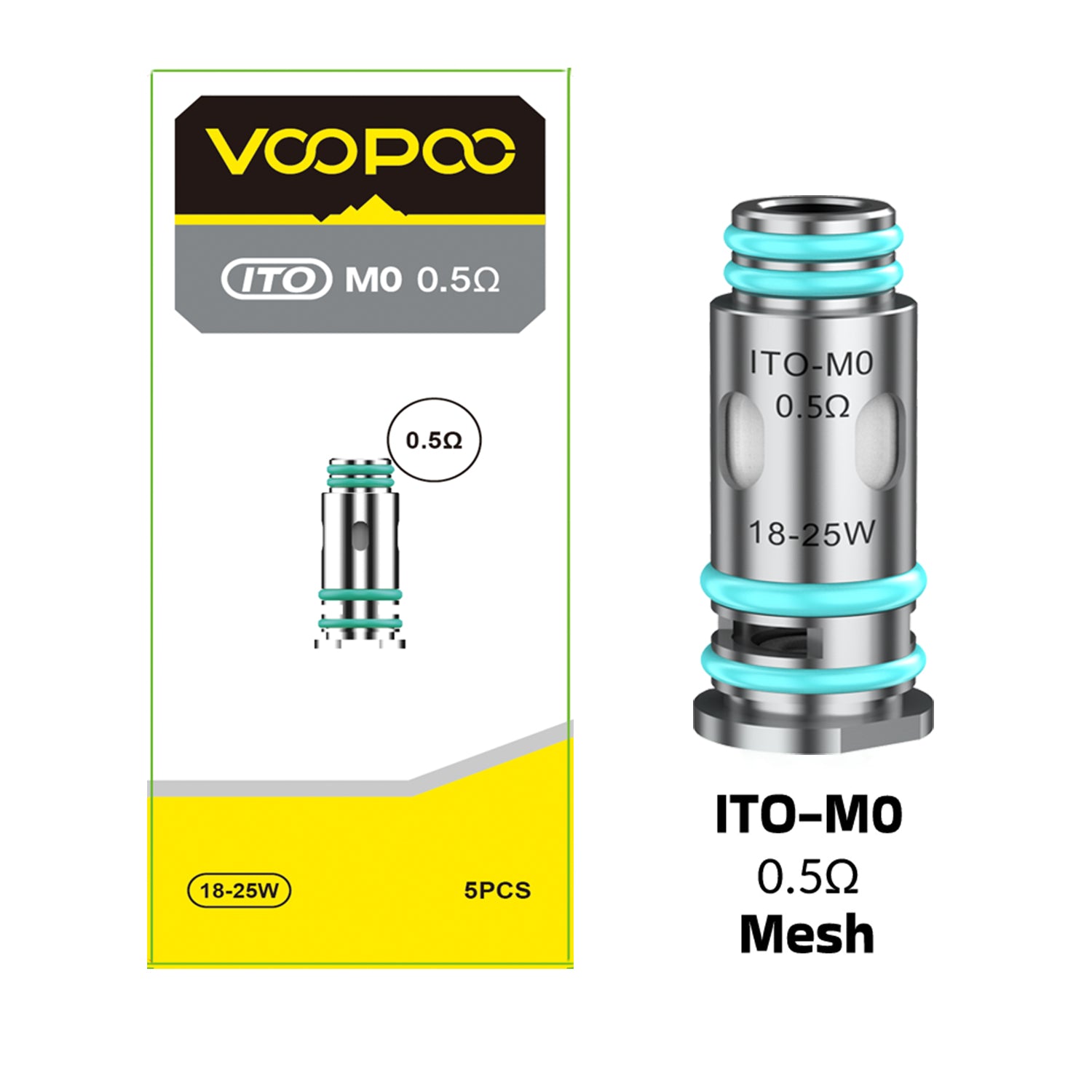 VOOPOO ITO Coils (5pcs/pack)