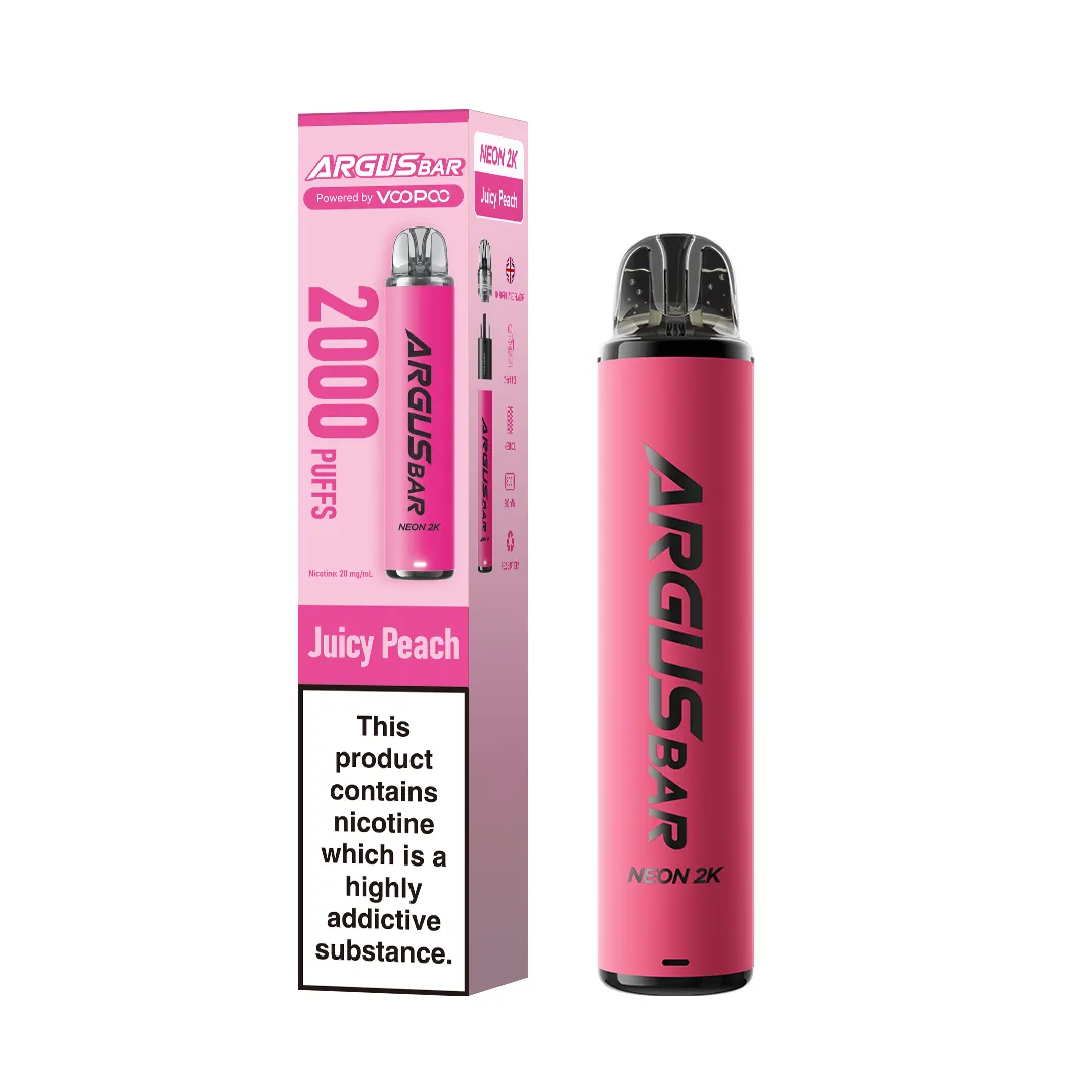 [10PCS] Argus Bar Neon 2K Disposable Vape 20mg 5ml 