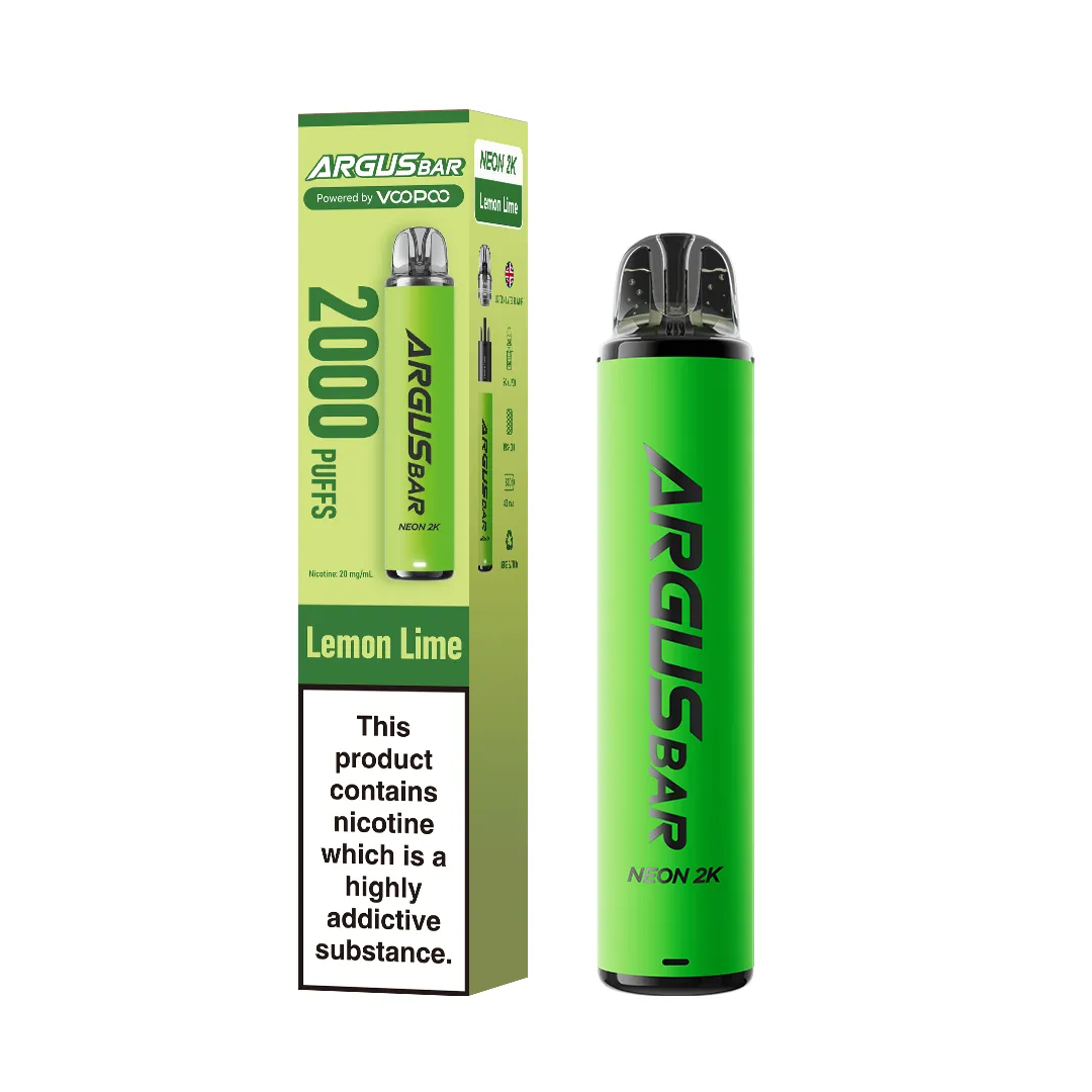 [10PCS] Argus Bar Neon 2K Disposable Vape 20mg 5ml 