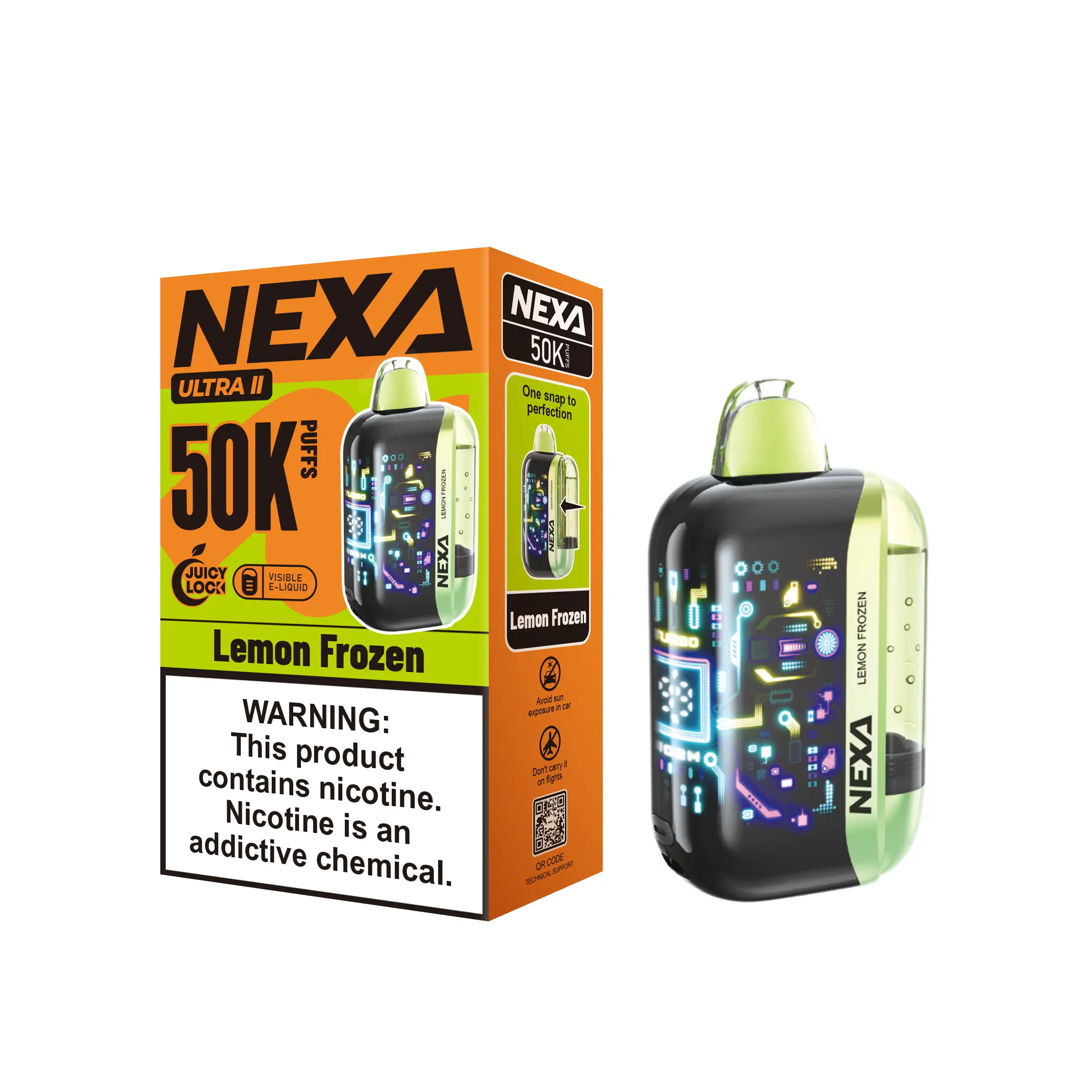 Nexa Ultra II 50K Disposable Vape (5%, 50000 Puffs)